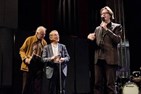 Uitreiking nieuwe CD “Orkest Ruud Bos – The Secret All Star Band”aan pianist Jan Huydts en John Engels