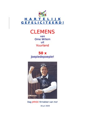 HARTELIJK CLEMENS
