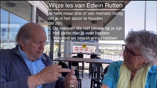 Vera en Edwin op Kijkduin, inclusief een wijze les