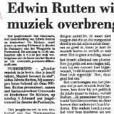 Edwin Rutten wil rijkdom van muziek overbrengen op de jeugd
