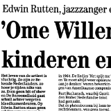 Ome Willem nam kinderen ernstig