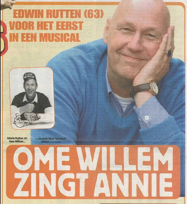 Edwin Rutten voor het eerst in een musical – Het Laatste Nieuws, 22 november 2006 Edwin Rutten voor het eerst in een musical – Het Laatste Nieuws, 22 november 2006